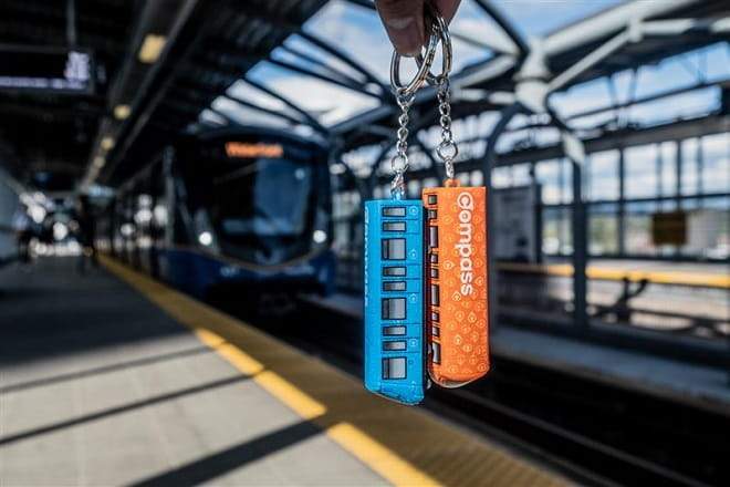 TransLink’s newest Compass pass is a mini-train key chain.