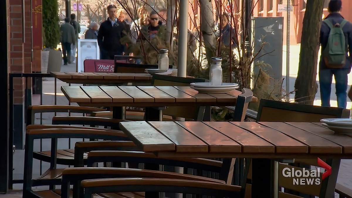 City staff recommend Peterborough city council approve a permanent annual outdoor patio program for sections of the downtown.