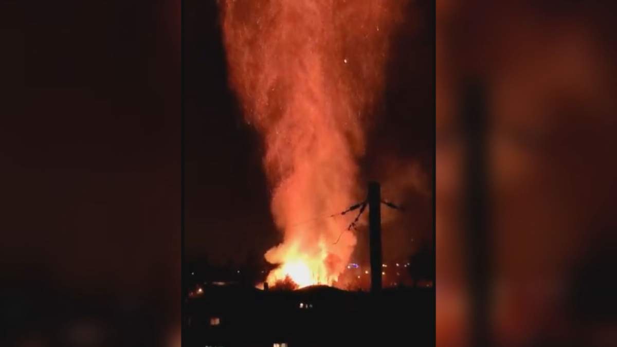 East van fire