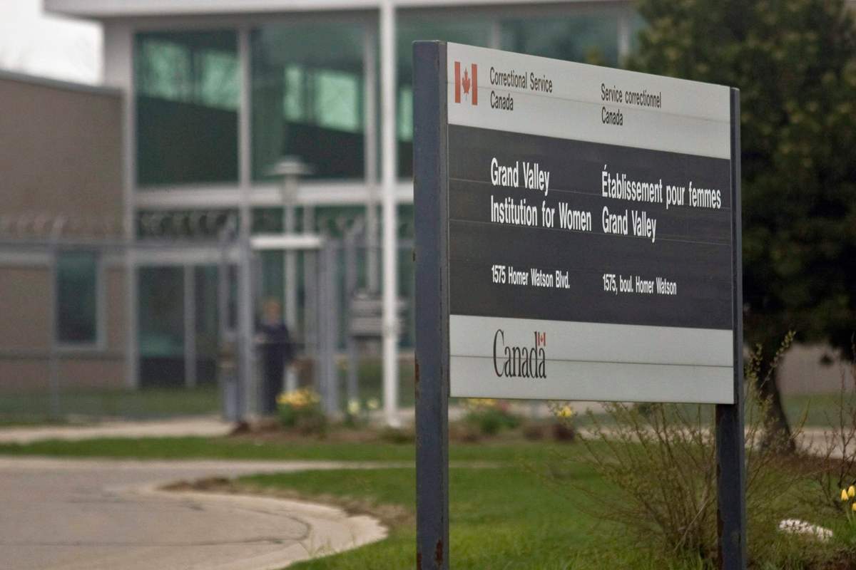 The Grand Valley Institution for Women in Kitchener, Ont. is shown on Thursday, May 1, 2008. 