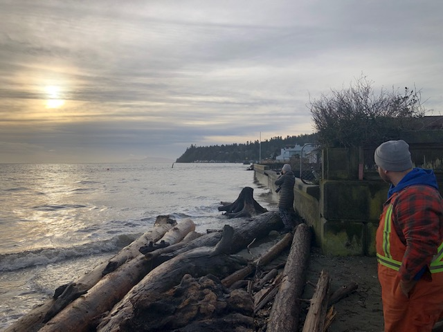 The City of Delta is warning of possible flooding due to King Tides on Tuesday morning. 