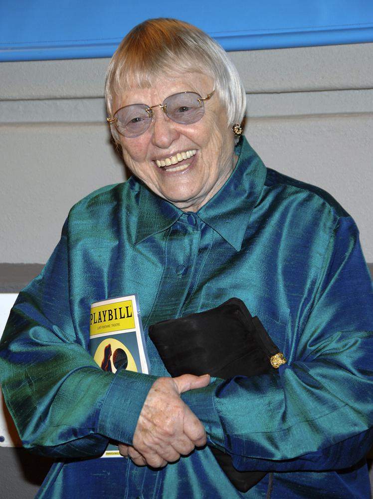 Actor Pat Carroll attends the Broadway opening of "The Little Mermaid," at the Lunt-Fontanne Theater, Thursday, Jan. 10, 2008.