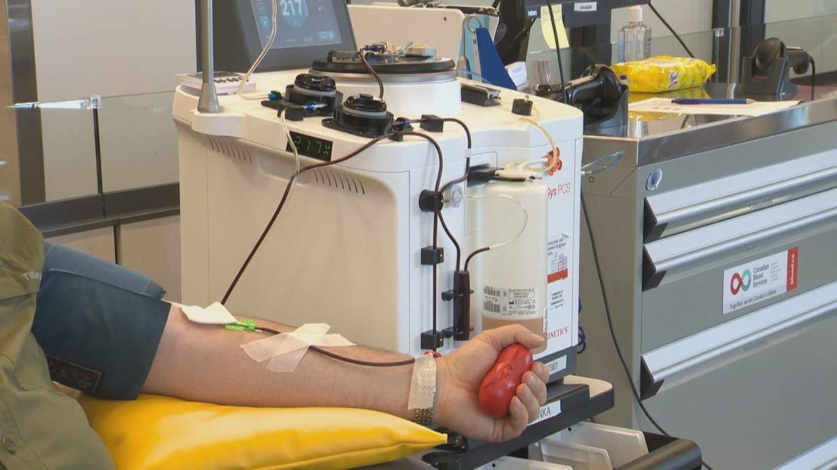 The Plasma Donor Centre in Lethbridge opened in Dec. 2022.