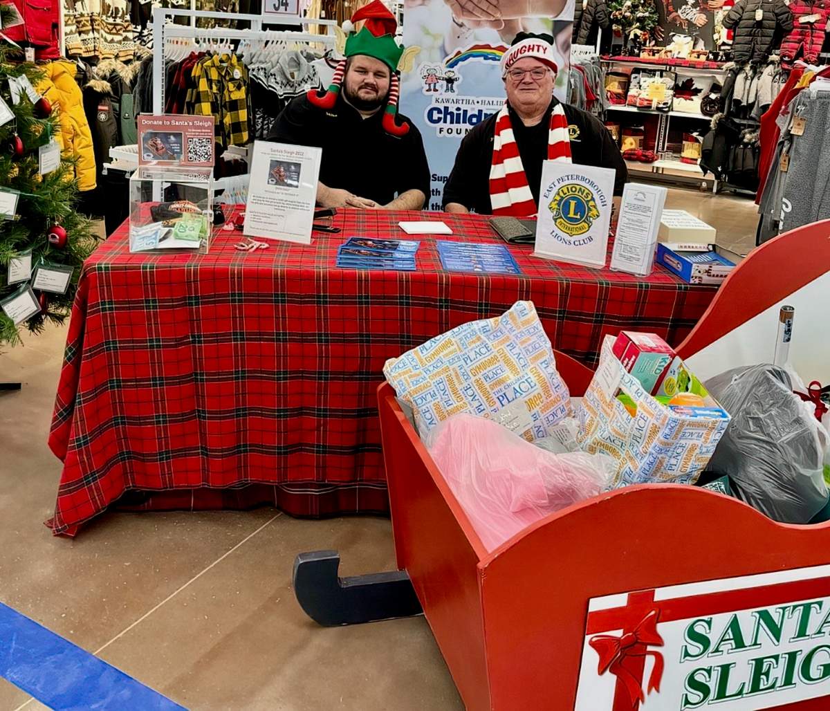 This year's Santa's Sleigh campaign collected gifts for more than 900 children, youth and families.