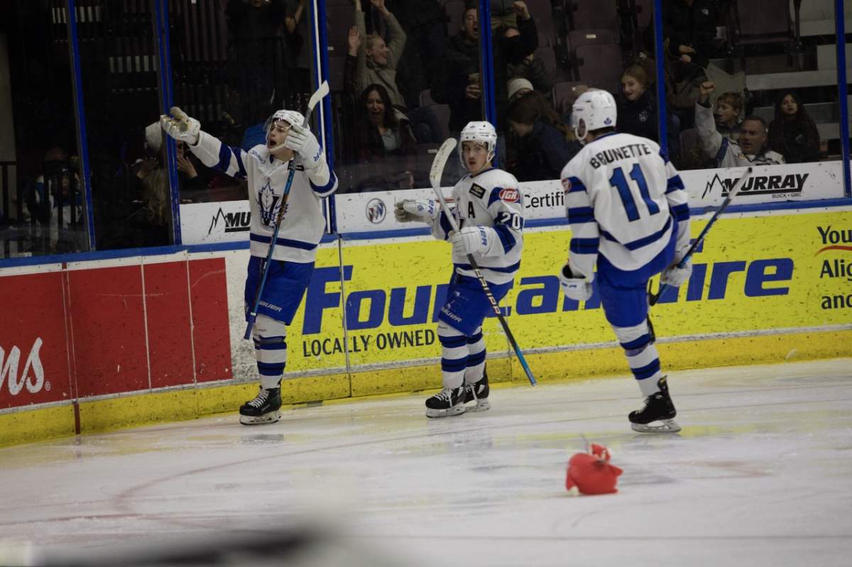 Dec 3 Penticton Vees game
