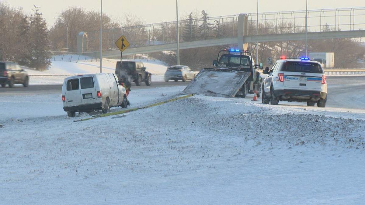 Winter storm causes chaos on Regina roadways - image