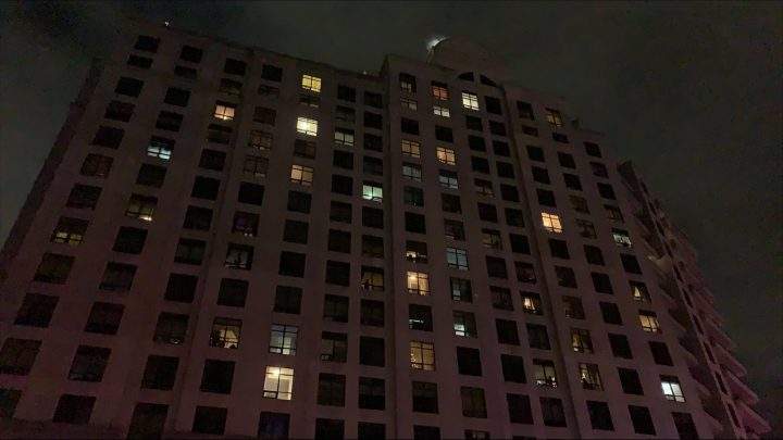 The condo building is located on Jane Street, just north of Rutherford Road.