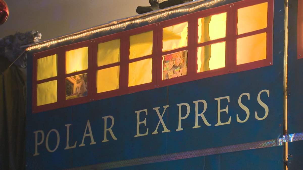 Polar Express train car