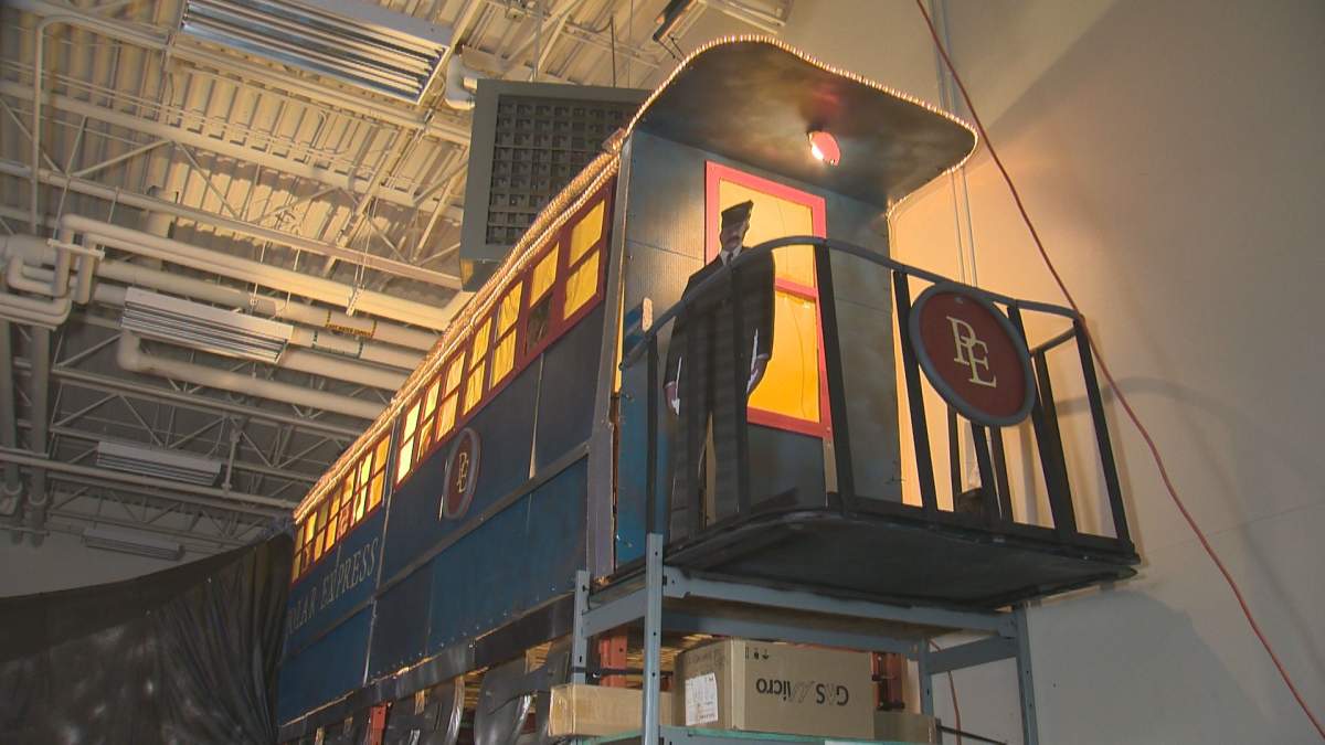 Polar Express train car