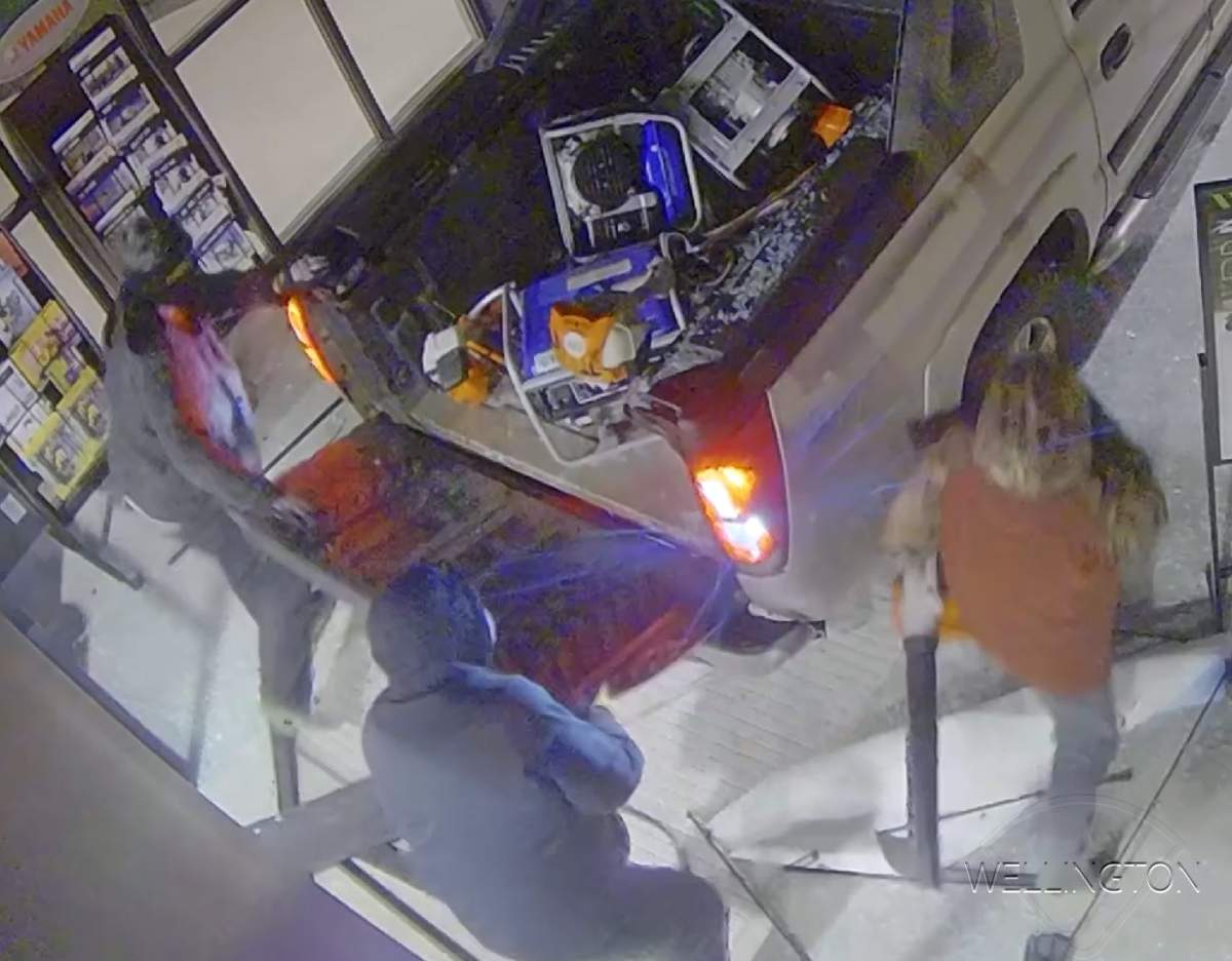 OPP looking for three suspects in break-in in Aberfoyle.