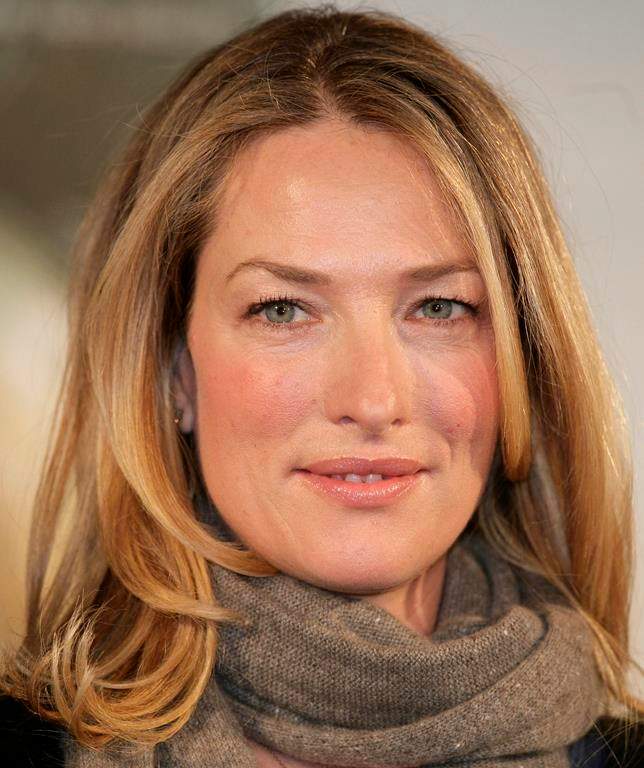 German model Tatjana Patitz poses during a photo call of German catalog company Otto in Hamburg, Germany, on Thursday, Dec. 14, 2006. Patitz died on Jan. 11, 2023, at the age of 56.