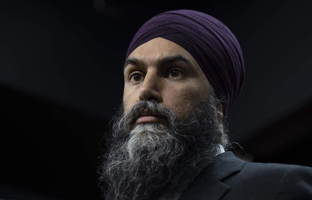 New Democratic Party leader Jagmeet Singh