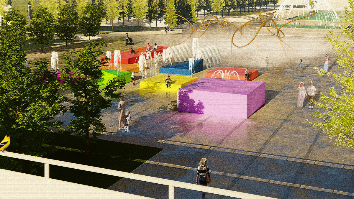 Alberta legislature redesign option “Aurora.” Jan. 12, 2023.