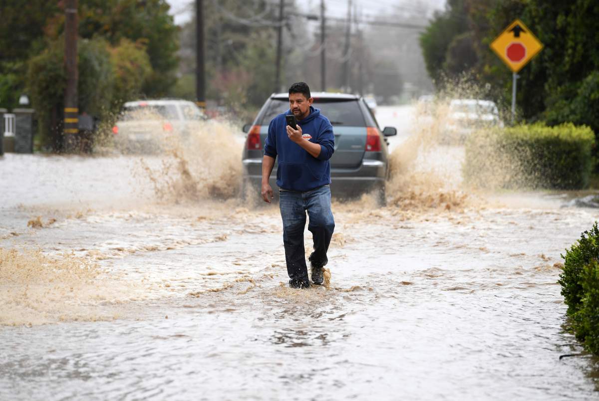 California storms