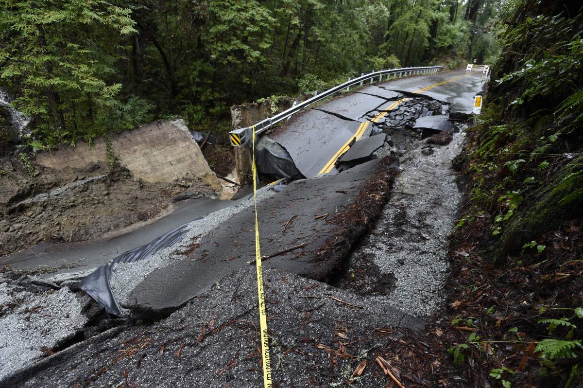 California storms