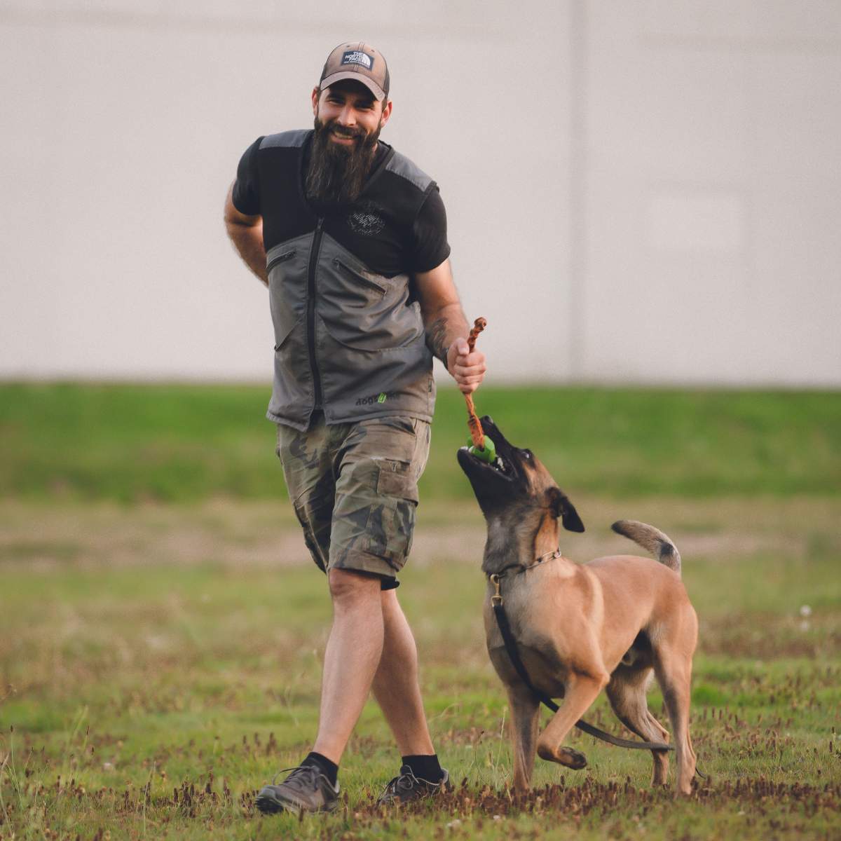 Marc Ellis, and his dog. Ellis was killed in the Dec. 11 hit-and-run on Lefeuvre Road in Abbotsford.