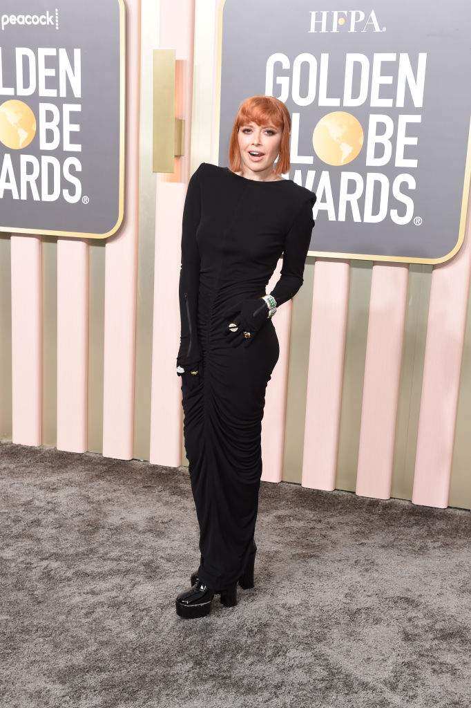 Natasha Lyonne at the 80th Annual Golden Globe Awards held at The Beverly Hilton on January 10, 2023 in Beverly Hills, California.