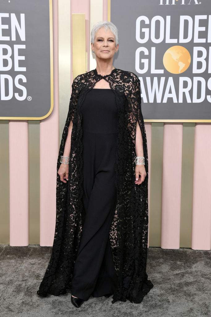 Jamie Lee Curtis attends the 80th Annual Golden Globe Awards at The Beverly Hilton on January 10, 2023 in Beverly Hills, California.