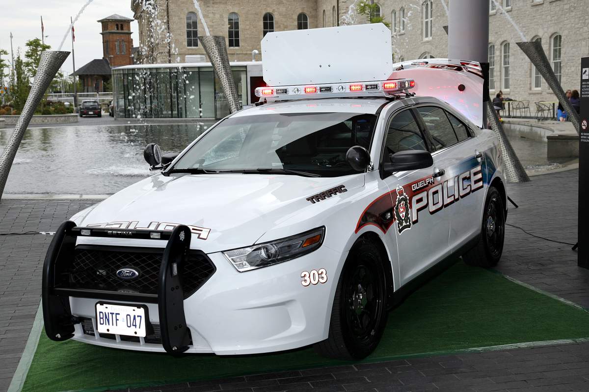 Police say three men arrived in a pick-up truck and pulled the security bars off the front of a business on Thursday morning. There were a quantity of tools stolen. 