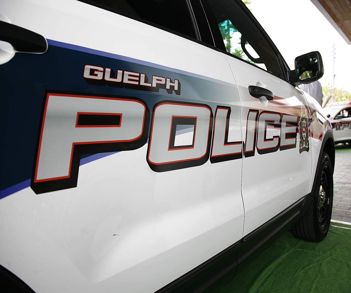 Guelph police cruiser.