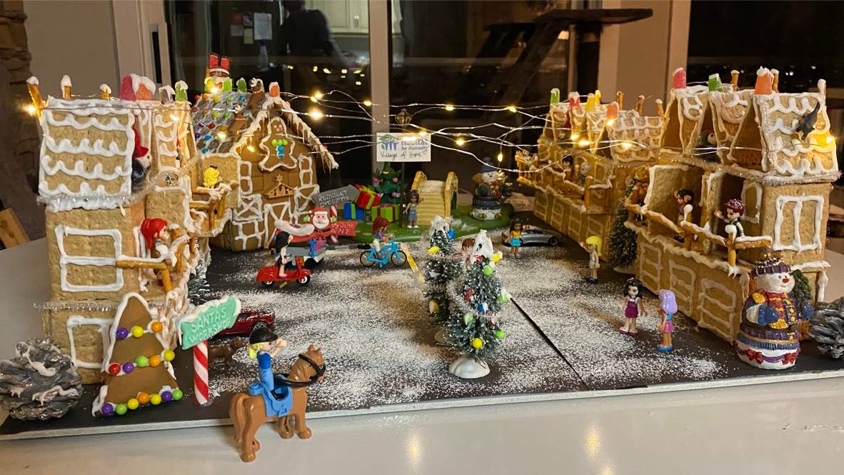 A delicious recreation of a Lake Country development has won a local woman a prize.