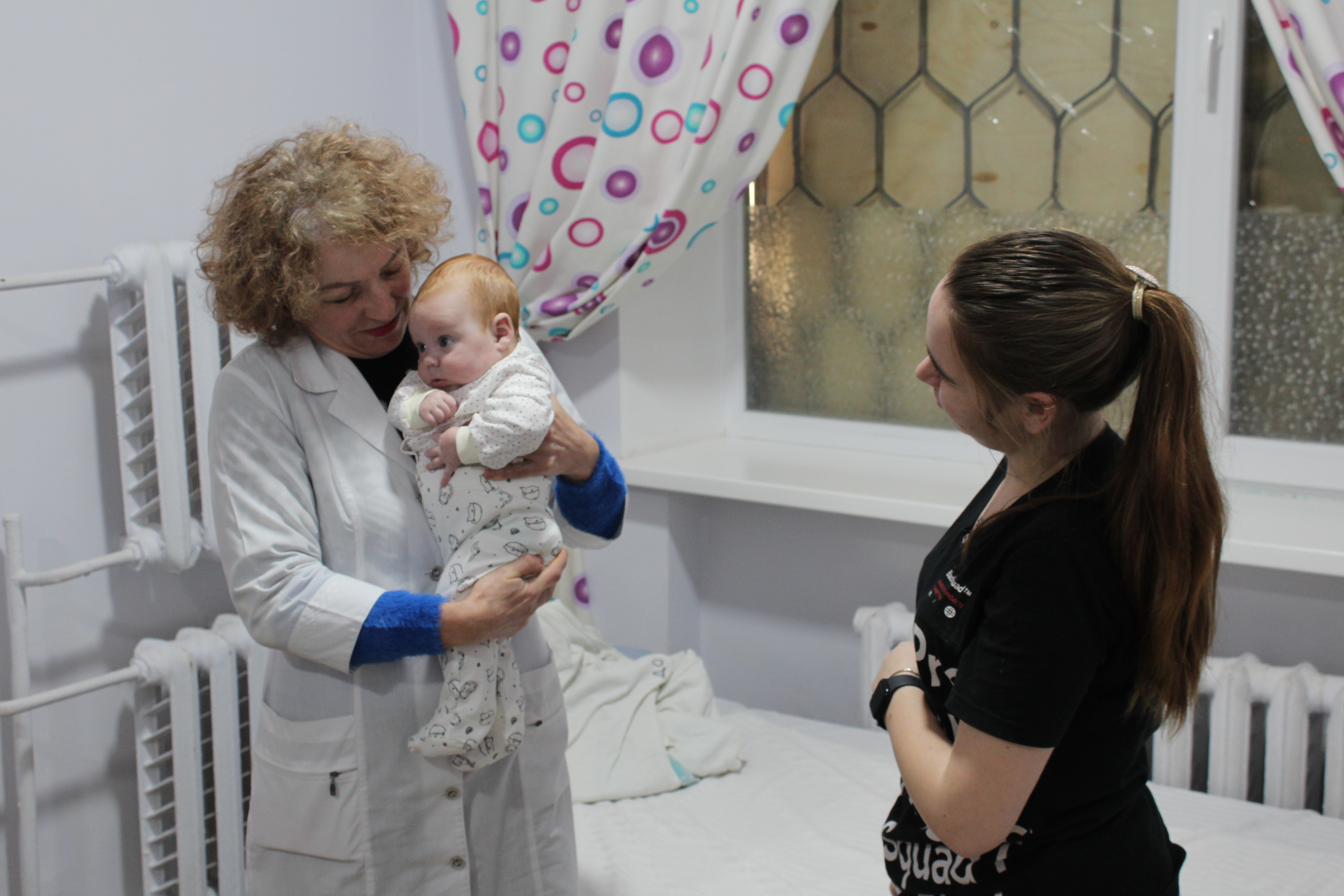 Dr. Inna Holodnyak, head of Kherson’s children’s hospital, Jan. 20, 2023.