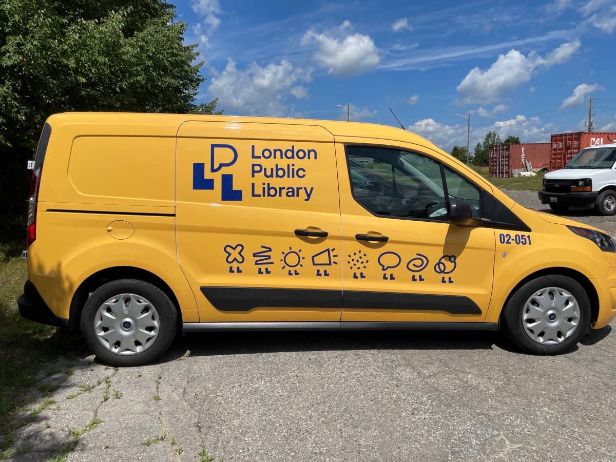 The new design and logo was soft-launched over the summer on some library vehicles and on its social media pages.
