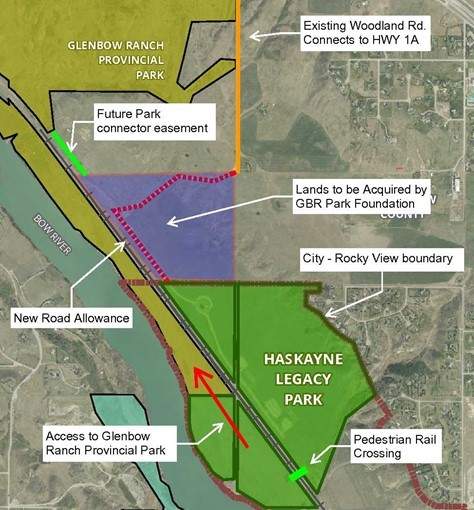 Haskayne Legacy Park development plan.