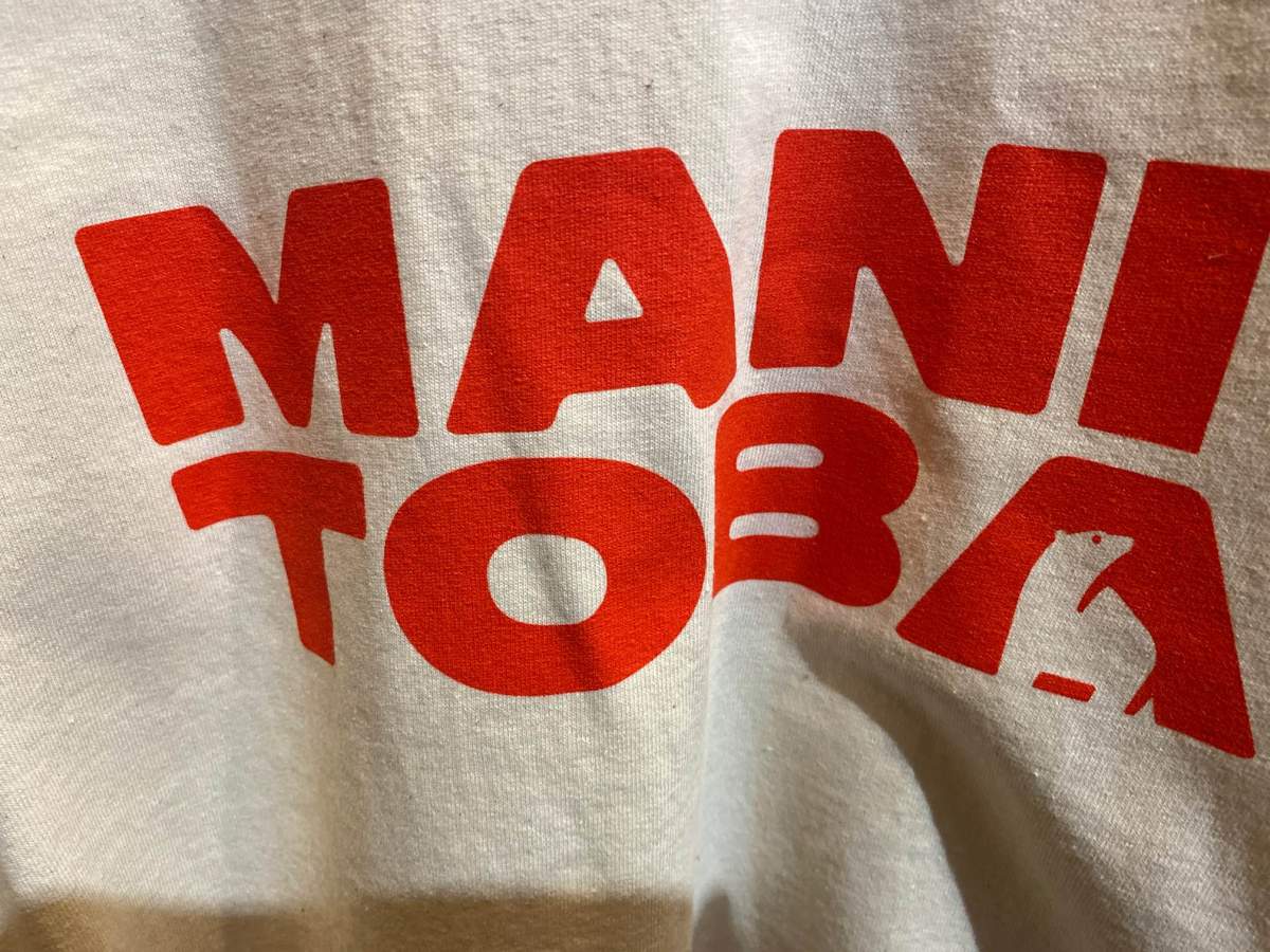 Merchandise featuring Manitoba’s new tourism branding.