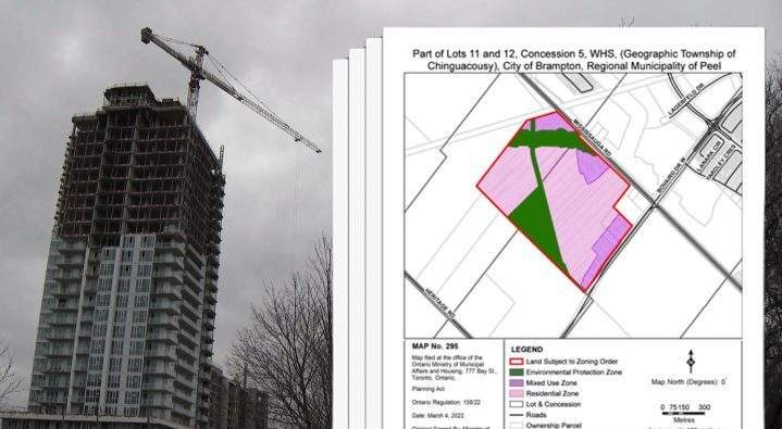 Documents obtained by Global News offer insight into how the process of a Minister's Zoning Order works in Ontario.