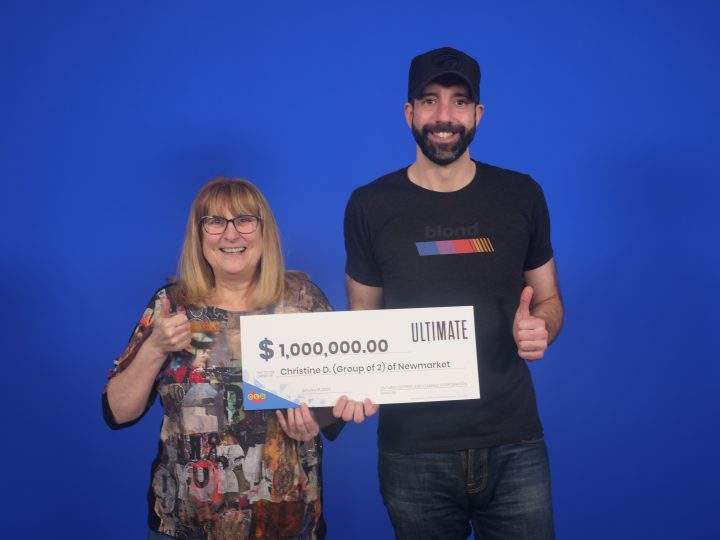 Christine Dee and Matthew Hug won $1 million after buying a $100 scratch ticket.
