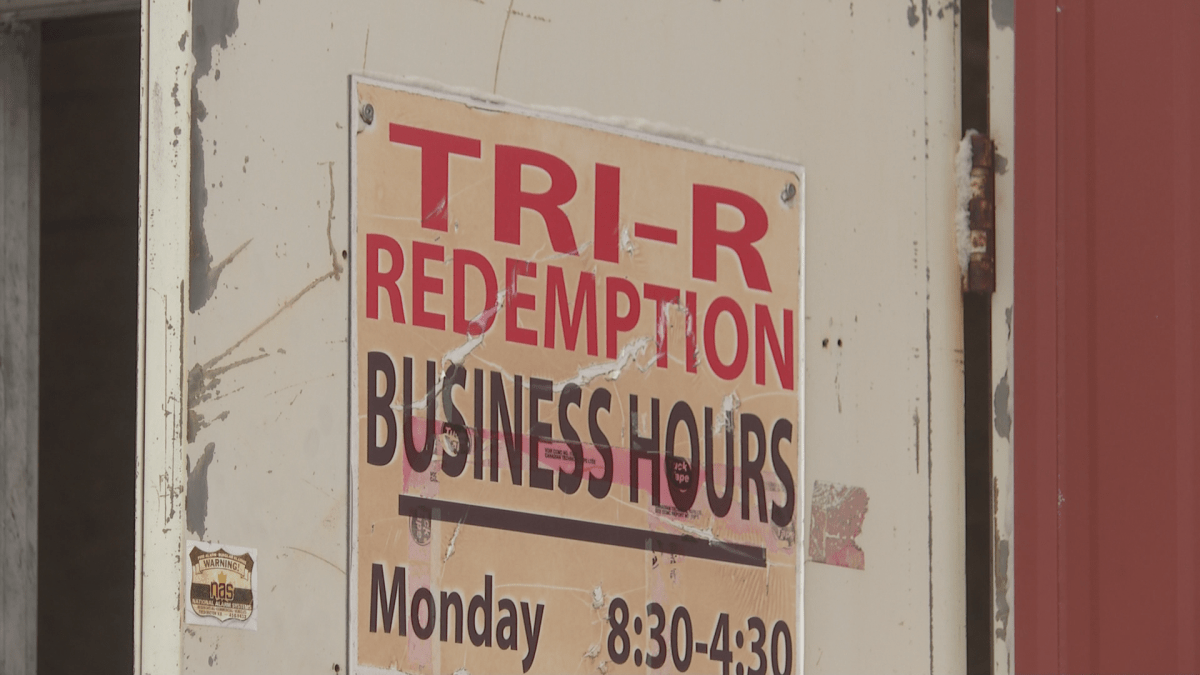 Tri-R Redemption accepts glass as part of a program the province is hoping to expand.