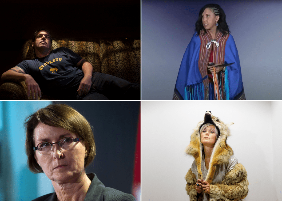 A collage features the photos of Joseph Boyden, Carrie Bourassa, Mary Ellen Turpel Lafond and Michelle Latimer.