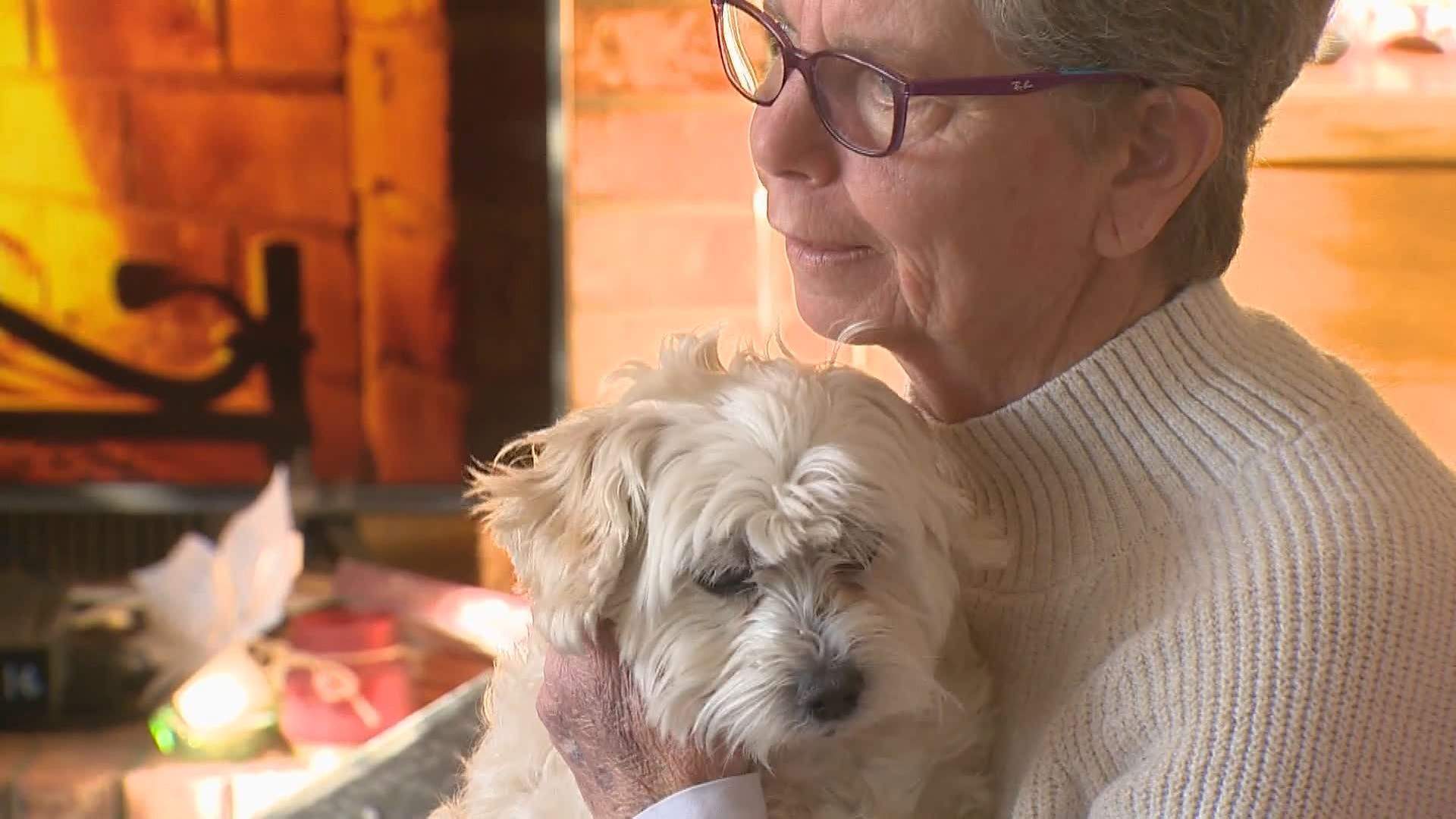 Cathy Burton, lives in Calgary on a fixed income. Jan. 17, 2023.
