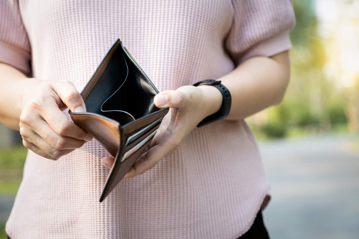 empty wallet