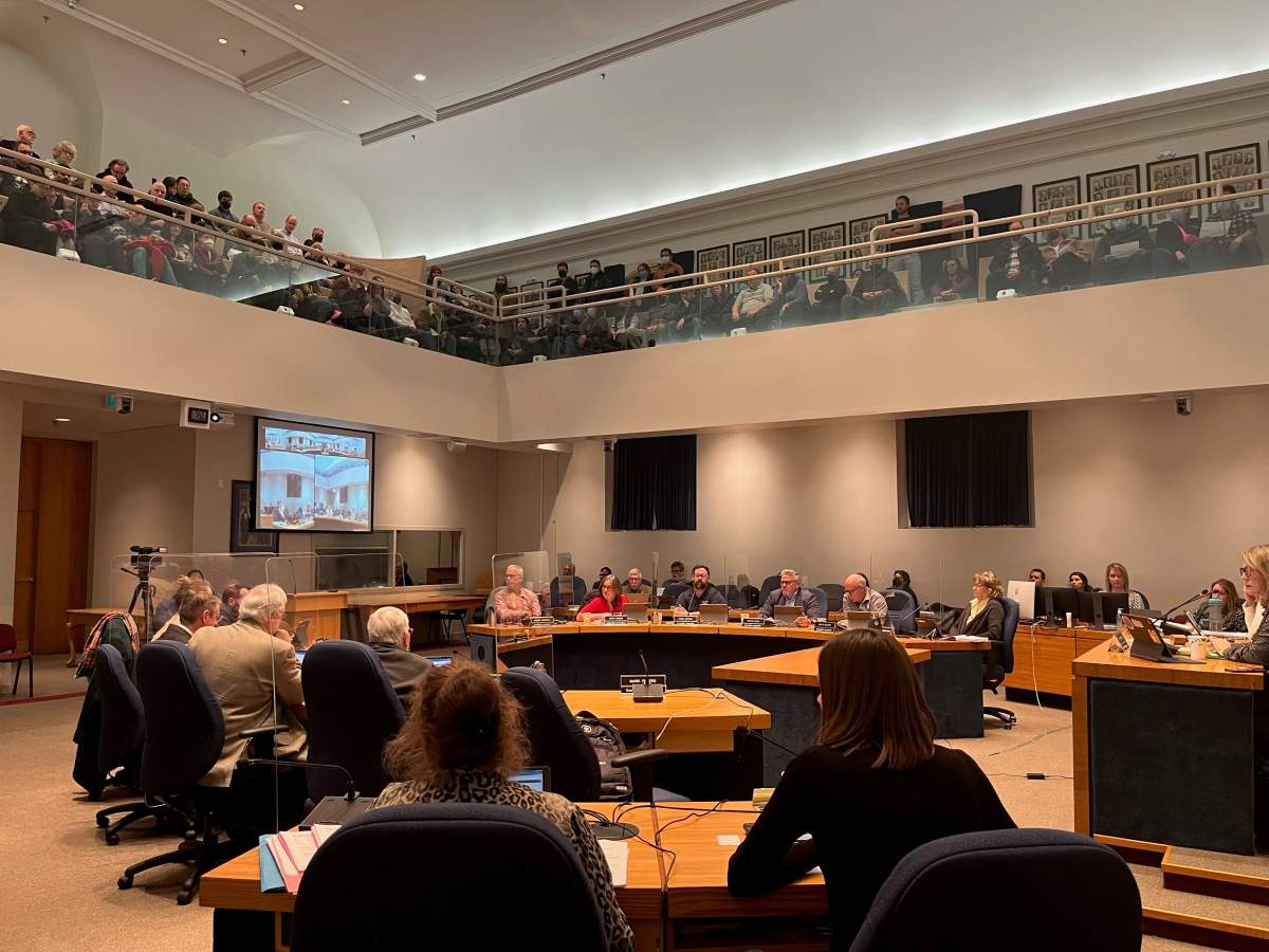 Fredericton city council has voted 7-4 in favour of the first and second readings of a rezoning proposal to allow for a provincial correctional facility to be built in the Vanier Industrial Park.