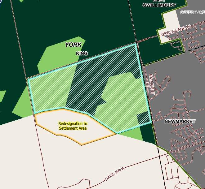 The swath of land that’s subject to the NDP complaint was purchased by the Rice Group in 2022.