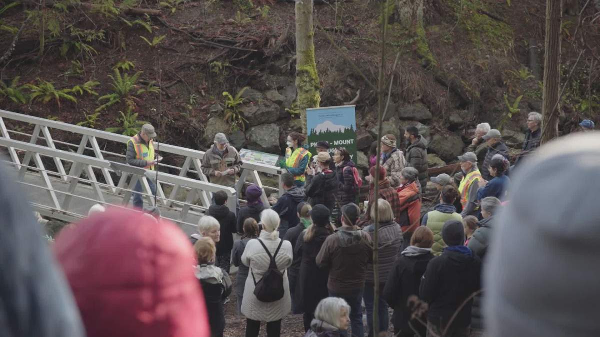 More than 100 people participated in the event, according to officials.
