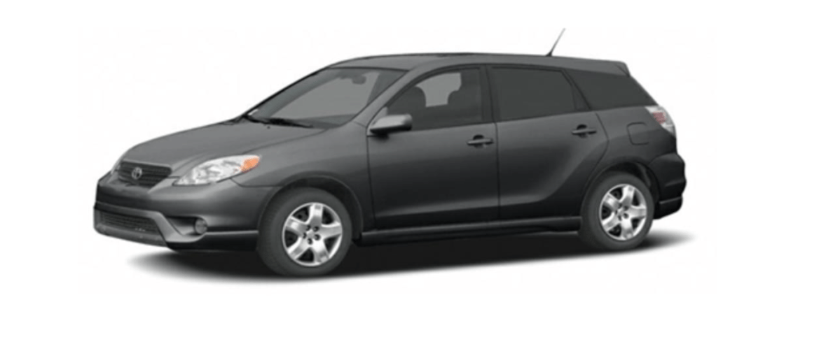 Port Hope police say a 2003 Toyota Matrix like this model was involved in an abduction.