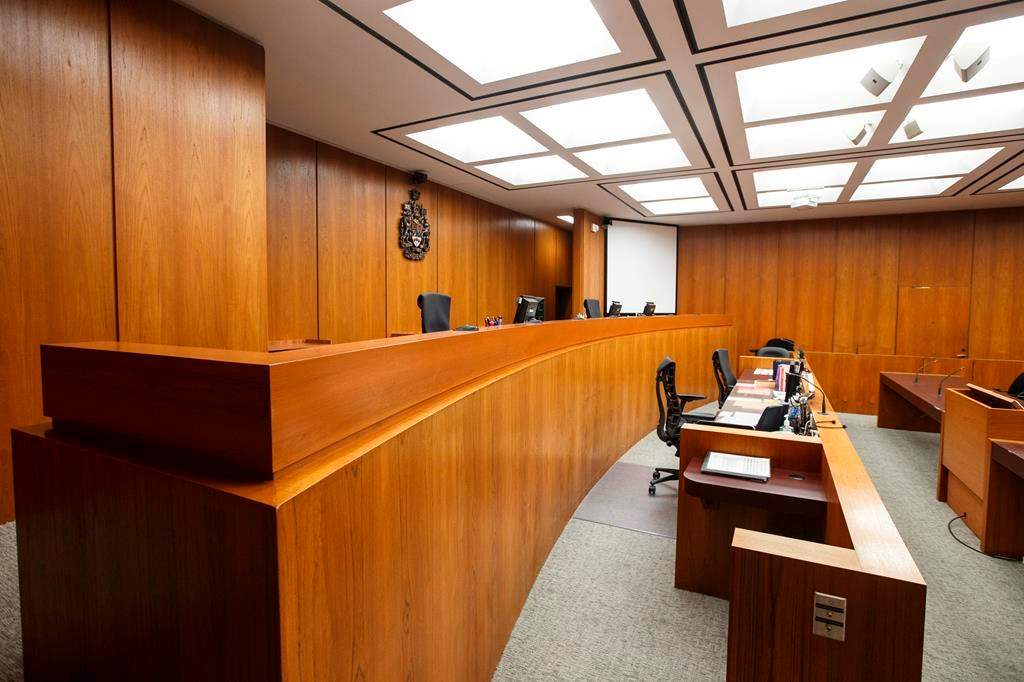 The Edmonton Law Courts building