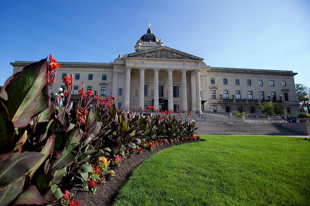 The Manitoba Legislature in Winnipeg is shown in this file photo.