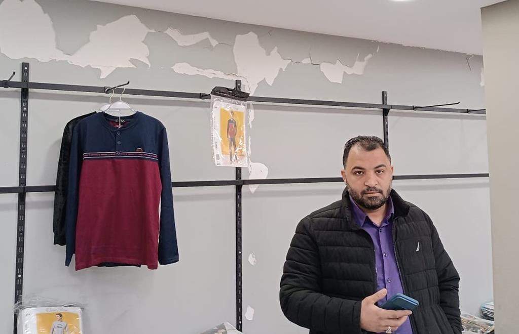 Ahmed Hallaq is seen in Kayseri, central Turkey, on Feb. 6, 2023. He was in Turkey when the earthquake hit. His family is now living in a car because their apartment complex has deep cracks and is uninhabitable. He fled Syria for Turkey and came to Canada in January 2016. His family is still in Turkey. THE CANADIAN PRESS/HO-Ahmed Hallaq *MANDATORY CREDIT*.