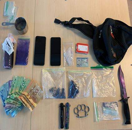 Police in Kingston made a significant drug bust afte a recent traffic stop.