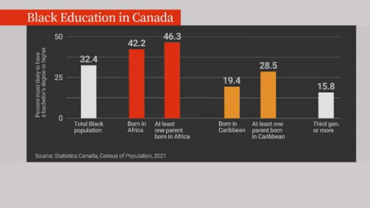 Black education graph