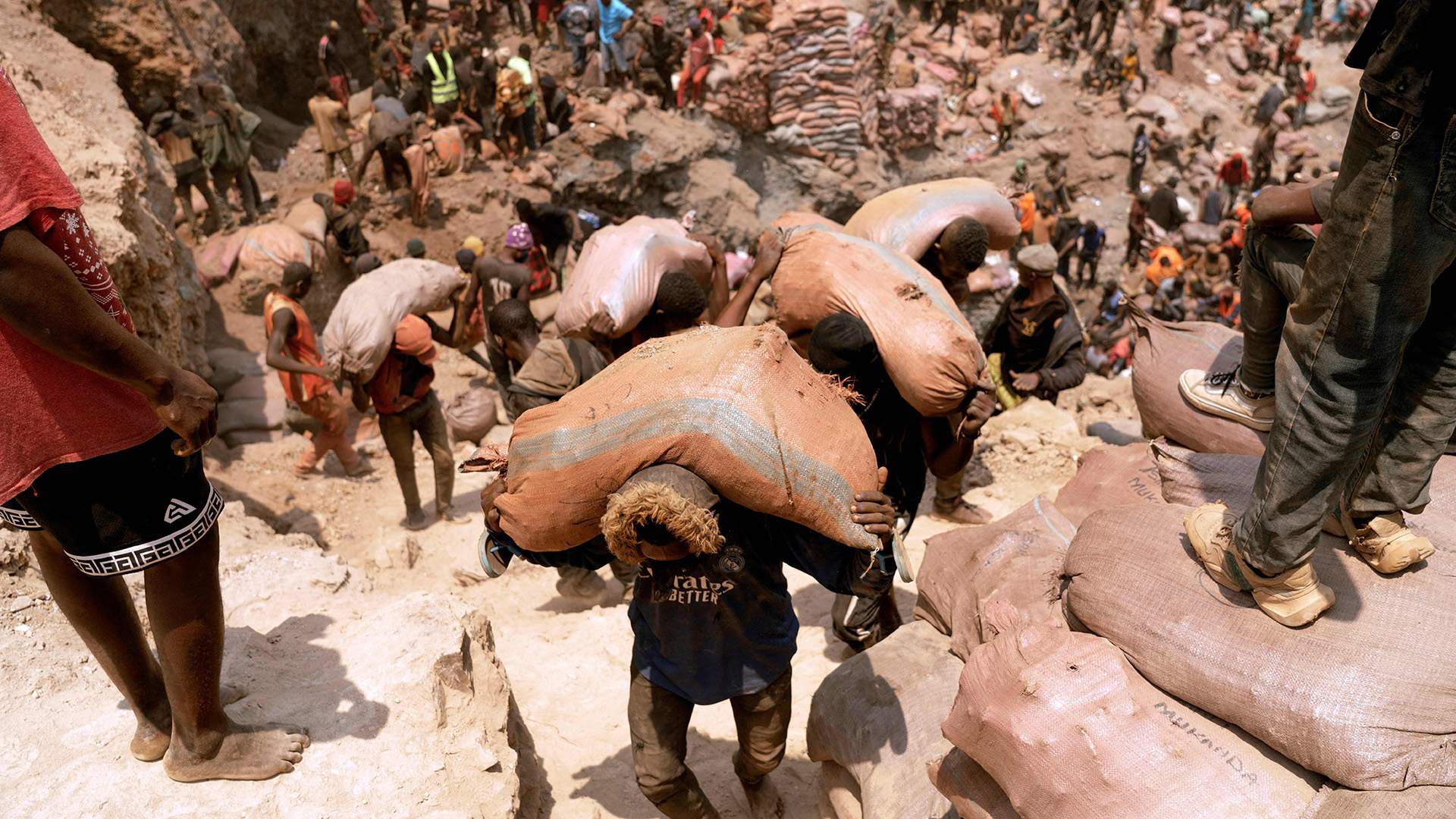 A cobalt mine in DRC.