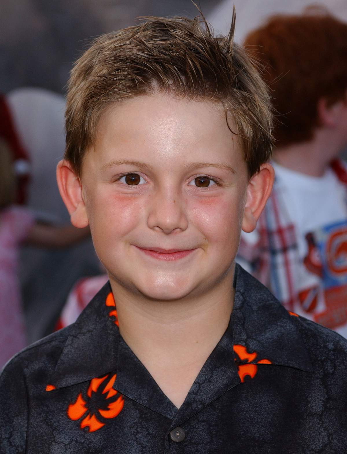 Austin Majors as a child.