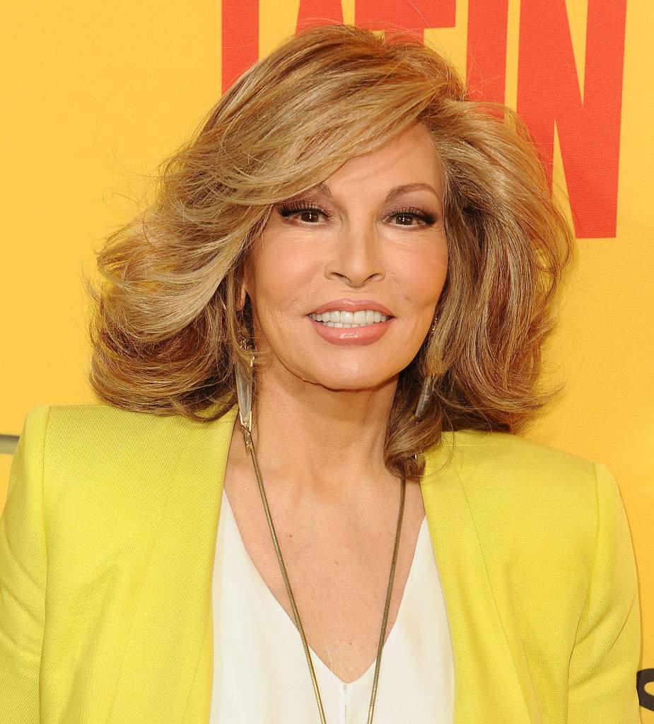 Actress Raquel Welch attends the premiere of “How to Be a Latin Lover” at ArcLight Cinemas Cinerama Dome on April 26, 2017 in Hollywood, California.