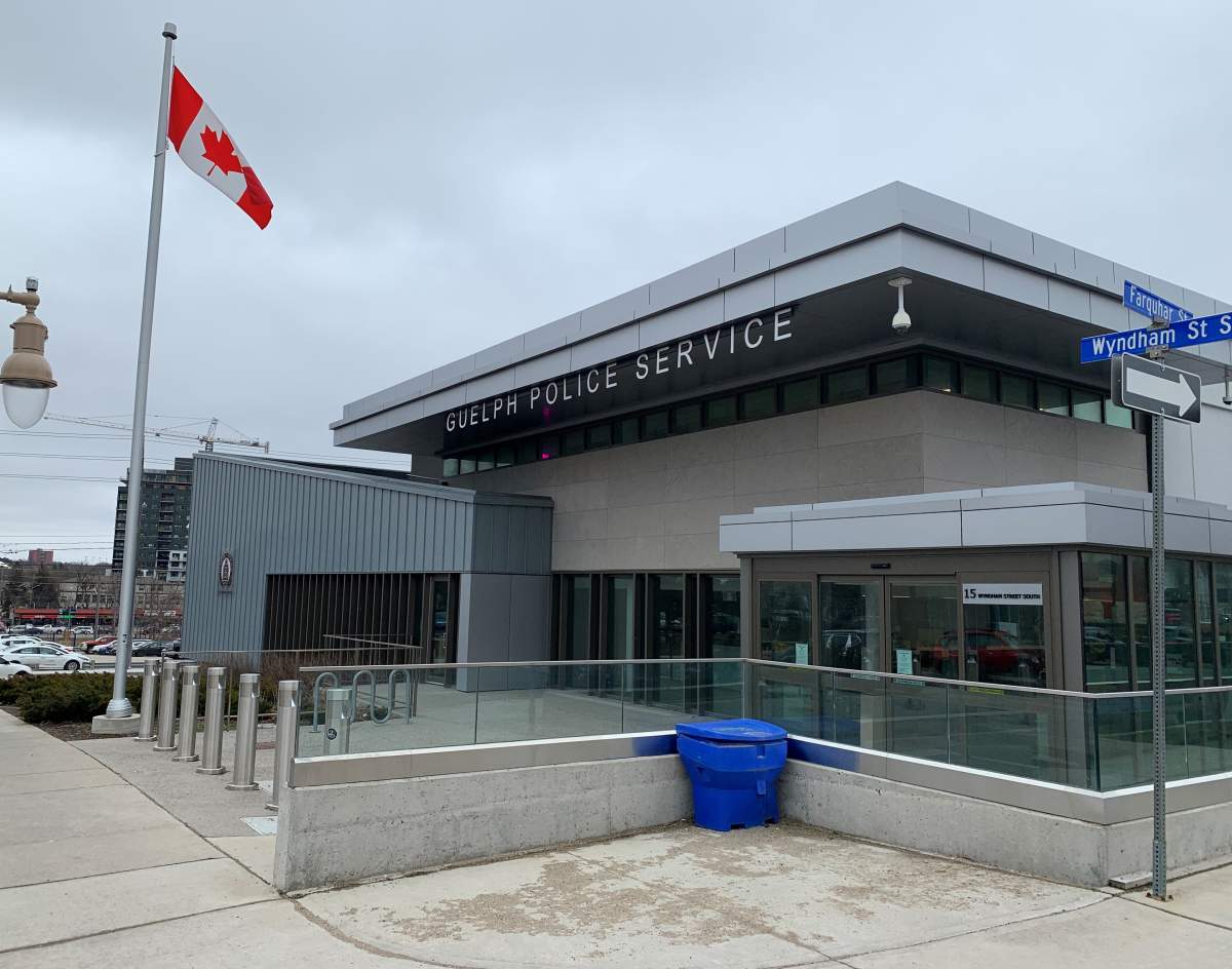 Guelph Police Service headquarters.