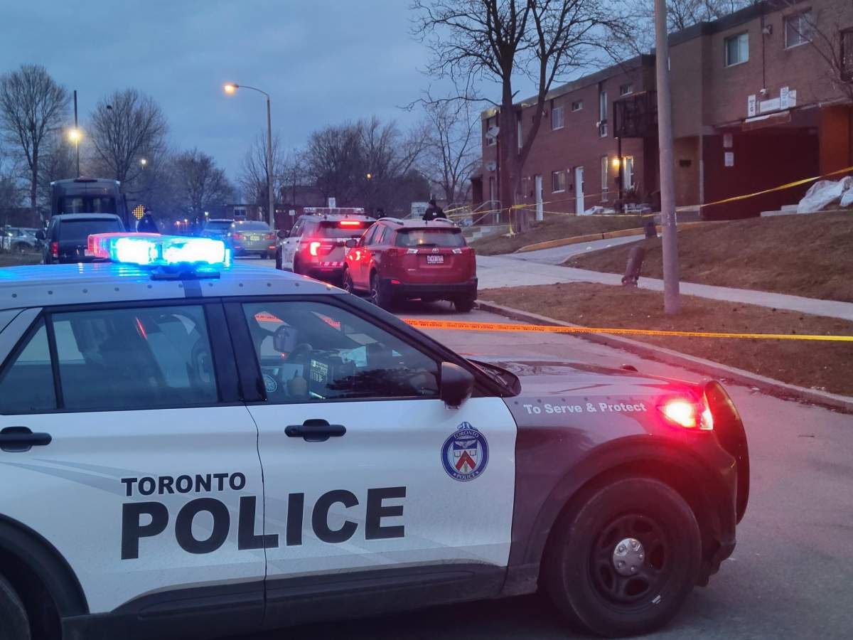 Police are investigating after two were injured in a shooting reported around Jane Street and Shoreham Court.