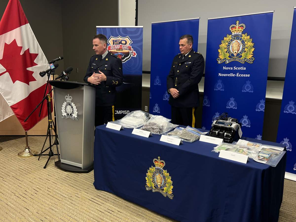 The RCMP have arrested four people and seized a number of drugs after an investigation dubbed Operation Highspeed.
